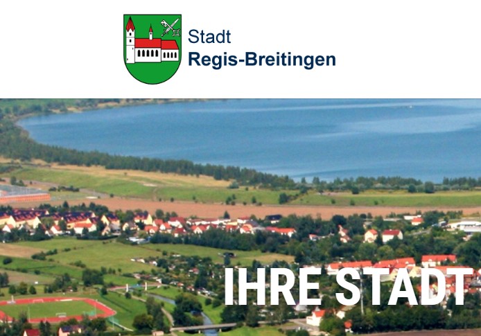 Neue Webseite der Stadt Regis-Breitingen